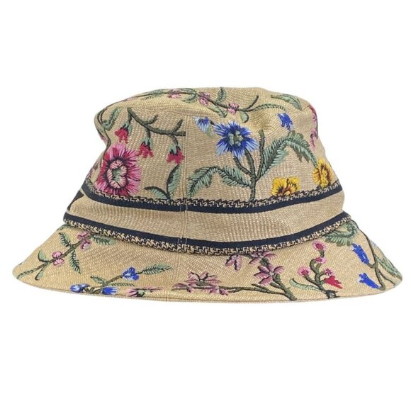 Dior D-bobby Bucket Hat Bob Hat Flower Beige Multicolor main image 5